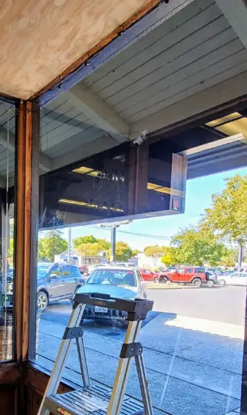 after window