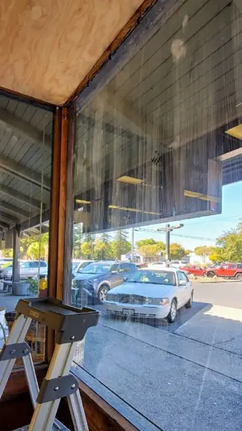 before window